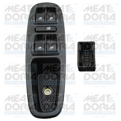 Switch, window regulator